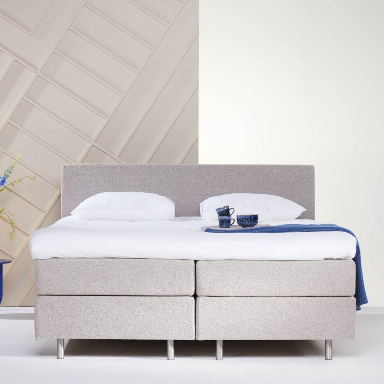 Eastborn boxspring Oblique Vierkant